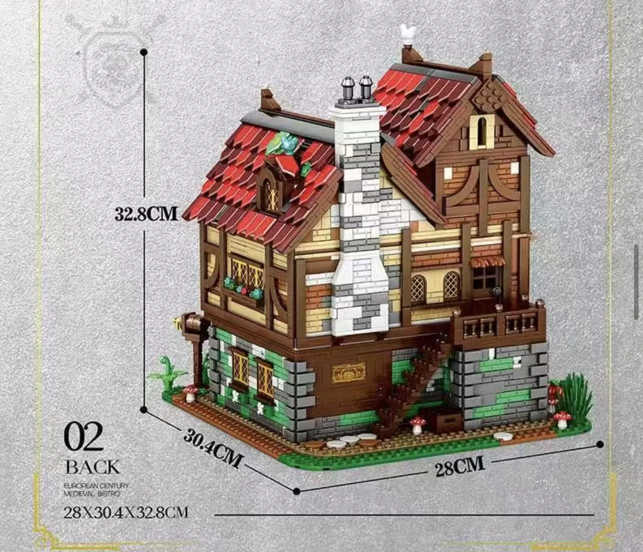 Reobrix 66018 Medieval Bistro 