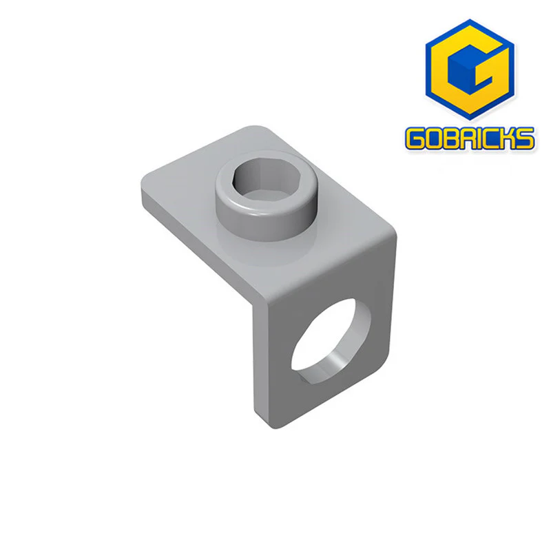 GOBRICKS GDS-1165 Minifigure Neck Bracket with Back Stud - Thin Back Wall - YWOBB