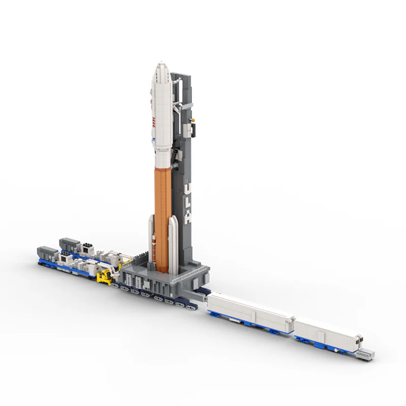 MOC 128611 1:110 Atlas V Launchpad transporter - YWOBB