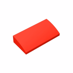 GOBRICKS GDS-859  Curved 2 x 4 x 2/3 with Bottom Tubes - YWOBB