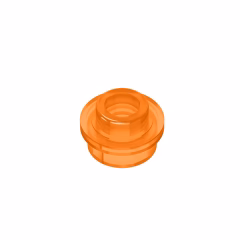 GOBRICKS GDS-603  Round 1 x 1 with Open Stud - YWOBB