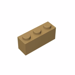 GOBRICKS GDS-533 Brick 1 x 3 - YWOBB