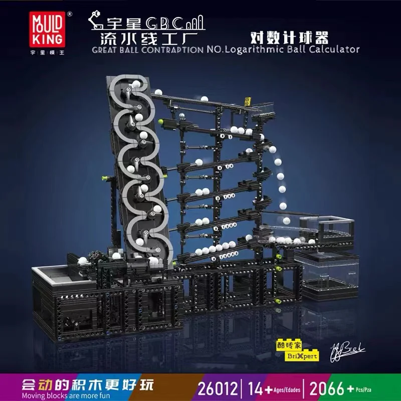 Mould King 26012 GBC Logarithmic Ball Calculator - YWOBB