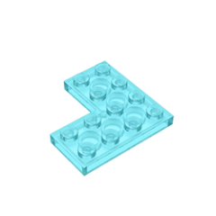 GOBRICKS GDS-696 Plate 4 x 4 Corner - YWOBB
