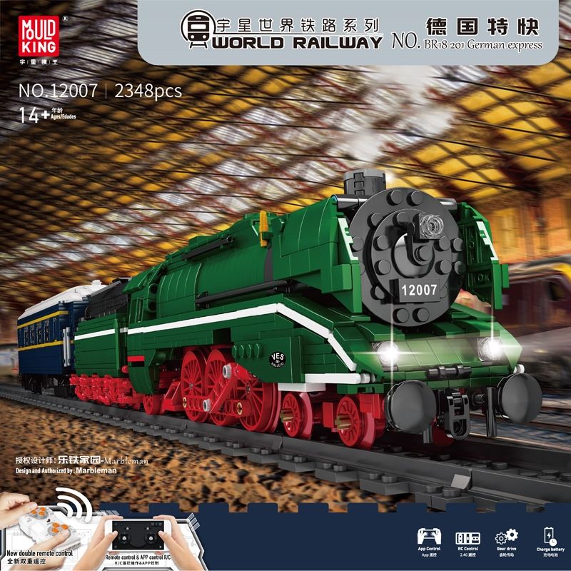 Mould King 12007 RC BR18 201 German Express - YWOBB