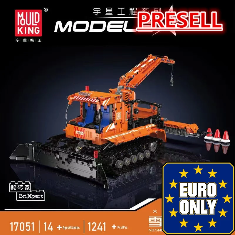 Mould King 17051 Snowfield Engineering Vehicle OVP EU Warehouse Version - YWOBB
