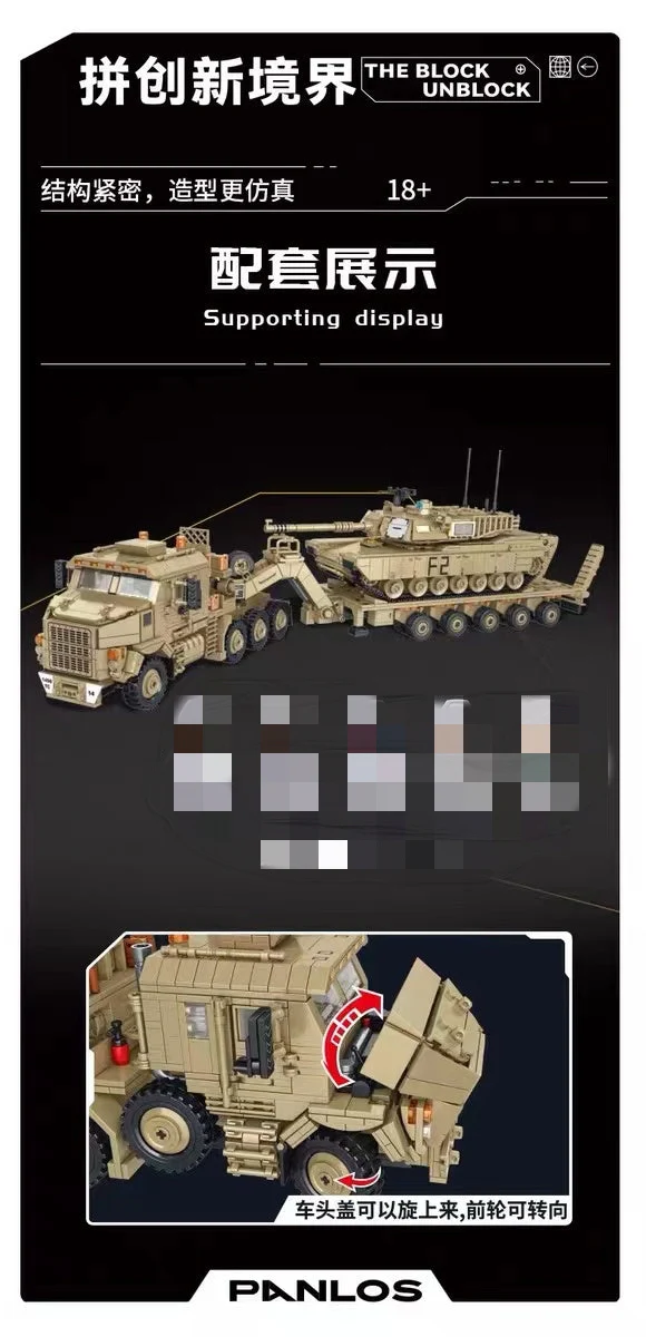 PANLOS 628015 M1070 Armored Vehicle - YWOBB