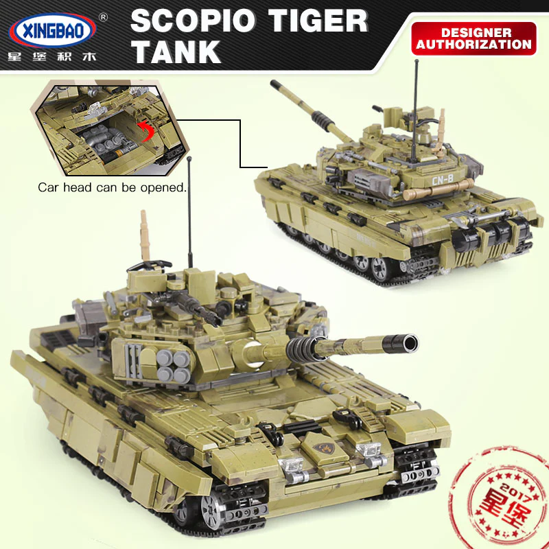XINGBAO XB-06015 The Scorpio Tiger Tank - YWOBB