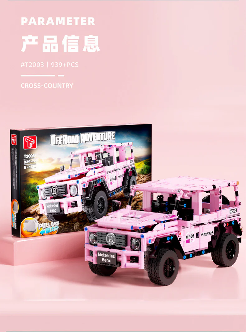 TGL T2001-2005 Pull Back Jeeps - YWOBB