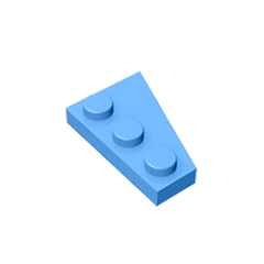 GOBRICKS GDS-546  Plate 3 x 2 Left - YWOBB