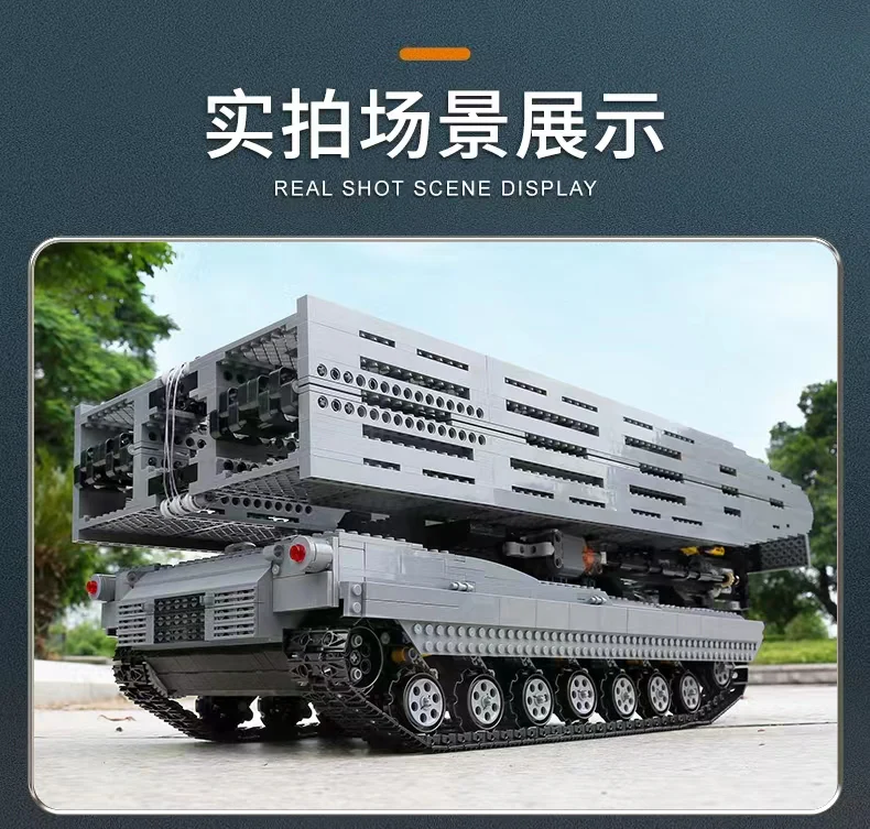 Mould King 20002 RC Bridge Tank - YWOBB