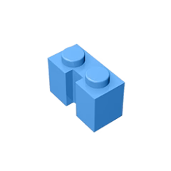 GOBRICKS GDS-798  Modified 1 x 2 with Groove - YWOBB