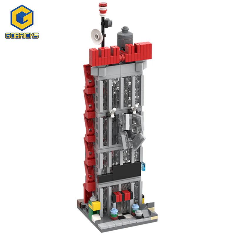 GOBRICKS MOC 108982 Mini Modular 76178 Daily Bugle - YWOBB