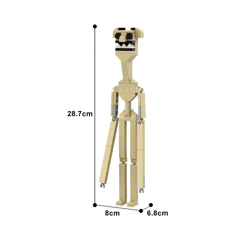 GOBRICKS MOC A1342Y04 Horror Zoo - YWOBB