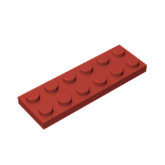 GOBRICKS GDS-512 Plate 2 x 6 - YWOBB