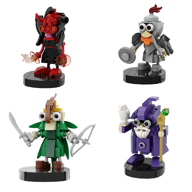 GOBRICKS MOC A1110Y02 Dragon and Dungeon 02 - YWOBB