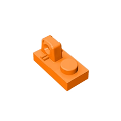 GOBRICKS GDS-824 Hinge Plate 1 x 2 Locking with 1 Finger On Top - YWOBB