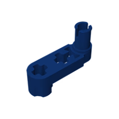 GOBRICKS GDS-966 Modified Crank / Pin 1 x 3 - Axle Holes - YWOBB