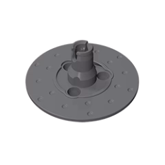 GOBRICKS GDS-1495  Steering Wheel Hub 3 Pin Holes Round - YWOBB