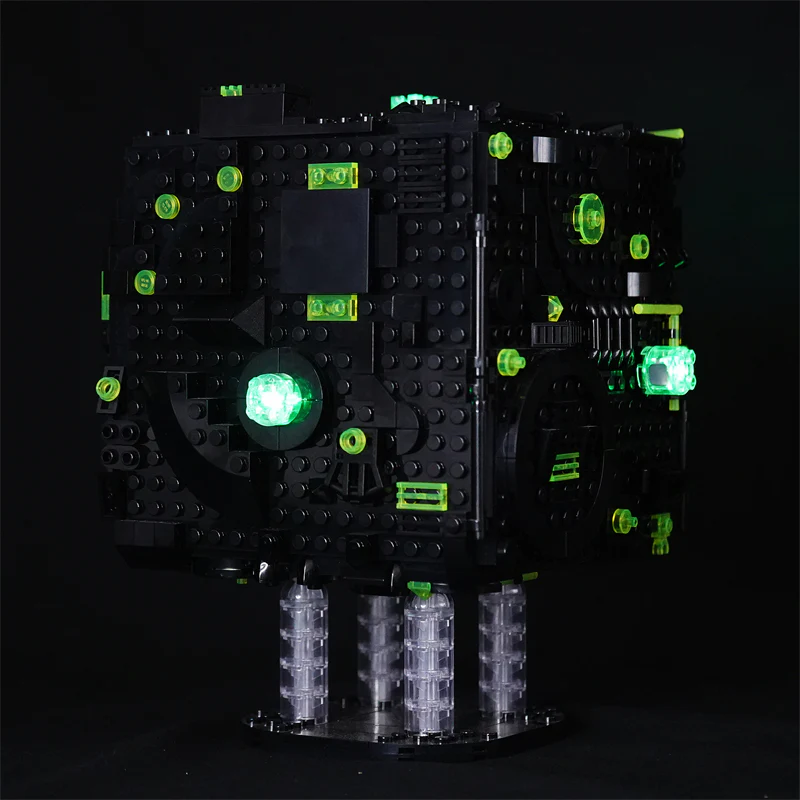 YOURBRICKS 60001 Star Trek Borg Cube with Lights - YWOBB