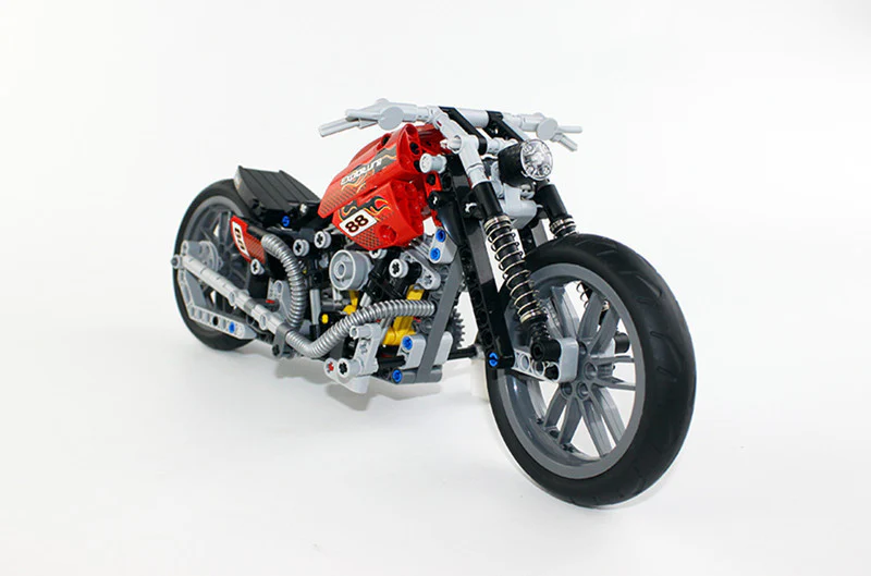 DECOOL 3354 Halley Motorcycle - YWOBB