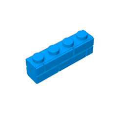 GOBRICKS GDS-632 Modified 1 x 4 with Masonry Profile - YWOBB