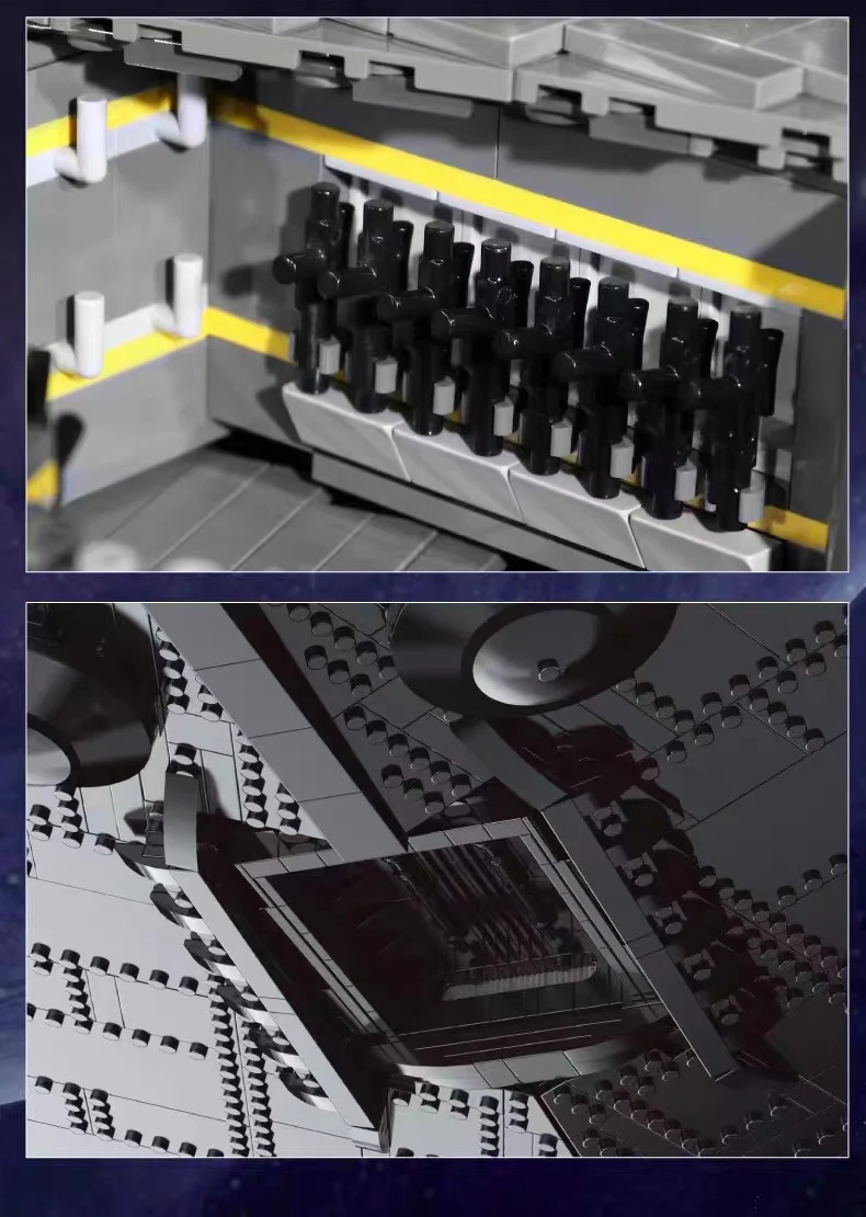 Mould King 21004 UCS Eclipse-class Dreadnought OVP US Warehouse Version - YWOBB