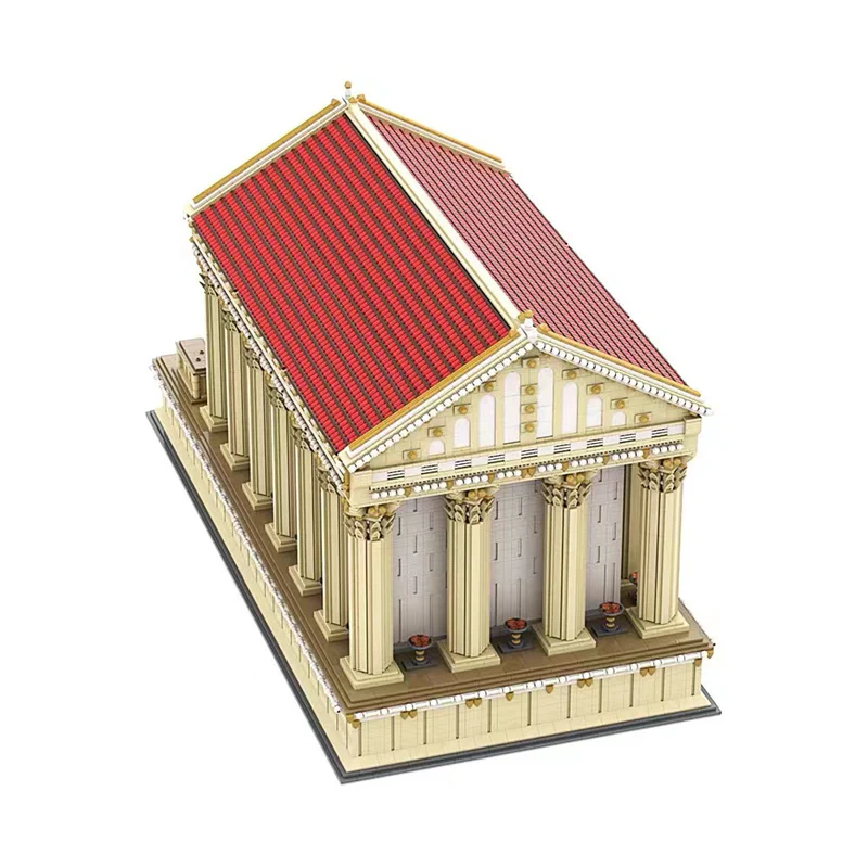 GOBRICKS MOC A1191 Ancient Roman Temple - YWOBB