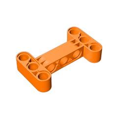 GOBRICKS GDS-1002 Modified H-Shape Thick 3 X 5 Perpendicular - YWOBB