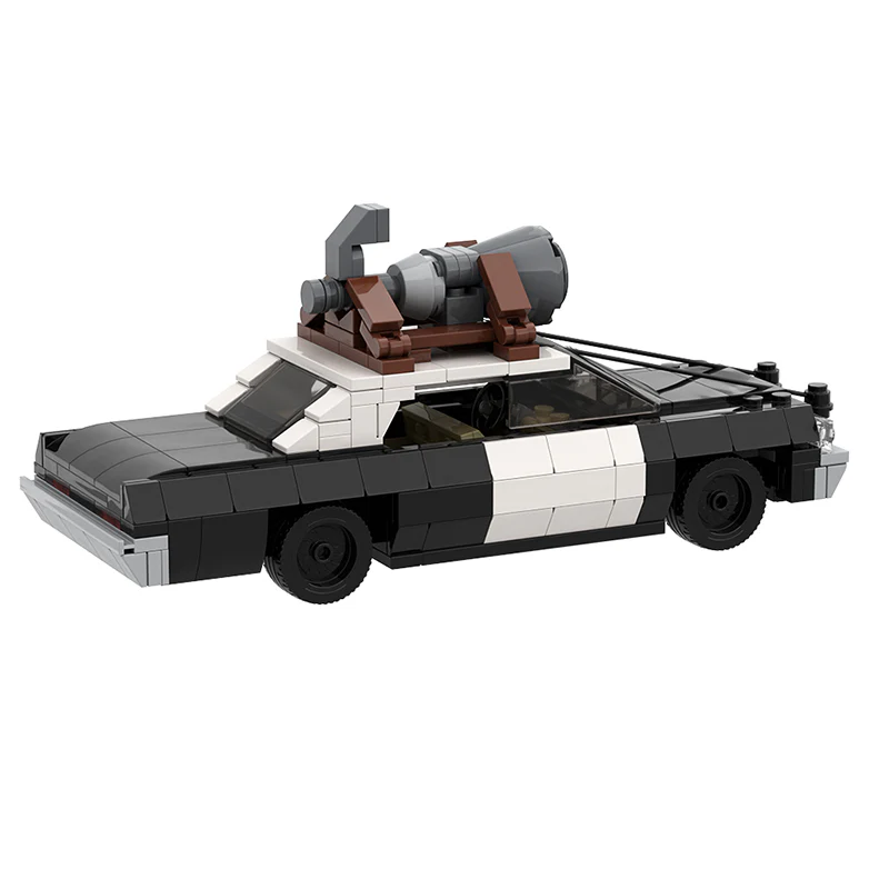 GOBRICKS MOC 129488 The Bluesmobile - YWOBB