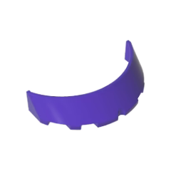 GOBRICKS GDS-M119 Windscreen 3 x 6 x 1 Curved - YWOBB