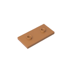 GOBRICKS GDS-90201 Plate Modified 2 x 4 with 2 Studs (Double Jumper) - YWOBB