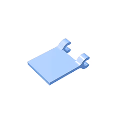 GOBRICKS GDS-1406 Flag 2 x 2 Square - YWOBB