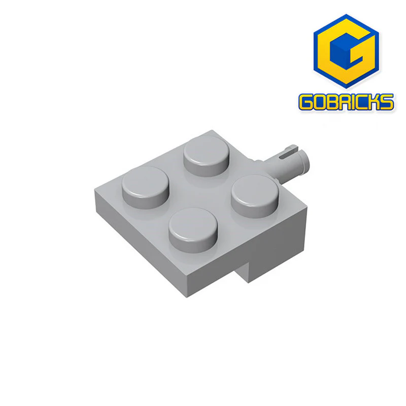 GOBRICKS GDS-1061 Modified 2 x 2 with Wheel Holder - YWOBB