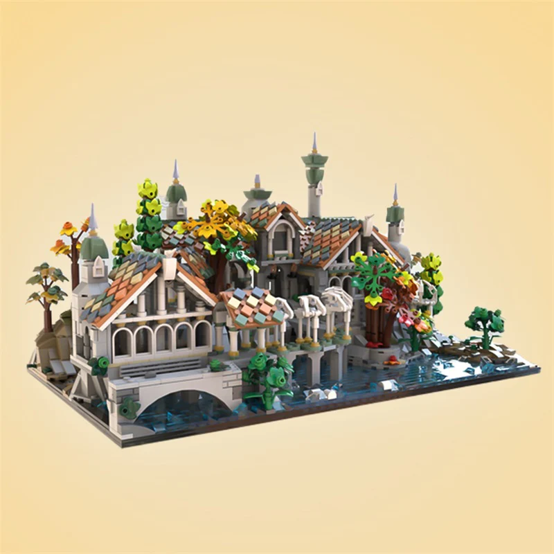 GOBRICKS MOC 182098 Rivendell - YWOBB
