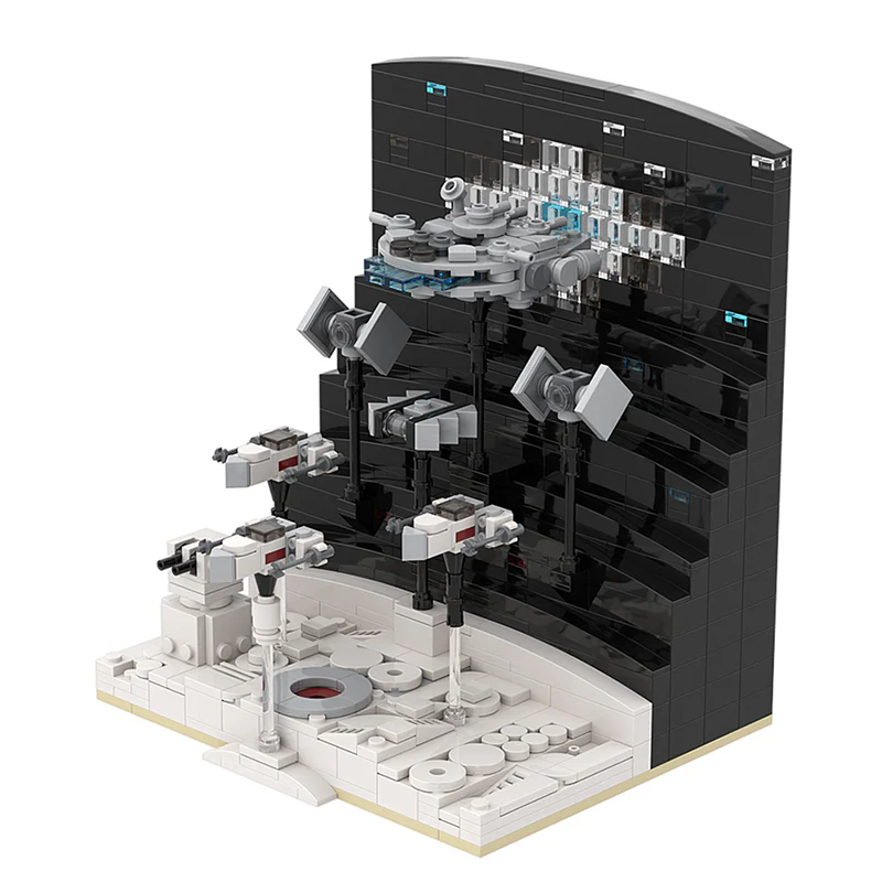 GOBRICKS MOC A0156Y04 Micro Episode IV :BATTLE - YWOBB