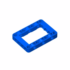 GOBRICKS GDS-972 Modified Frame Thick 5 x 7 Open Center - YWOBB