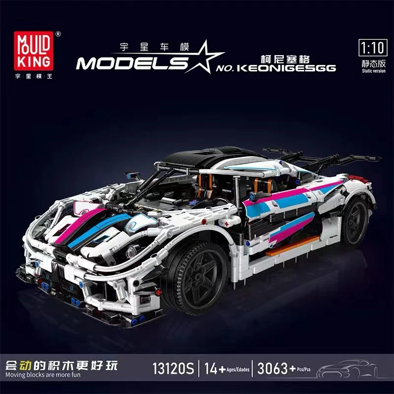 Mould King 13120S Koenigsegg One OVP EU Warehouse Version - YWOBB