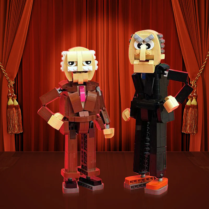 GOBRICKS MOC 149452 Waldorf and Statler - YWOBB