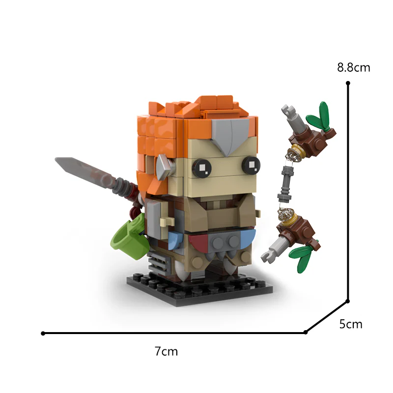 MOC 116898 ALOY Brickheadz - HZD / HFW - YWOBB
