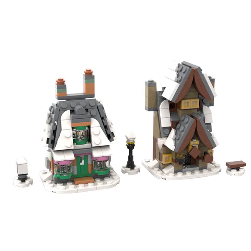 GOBRICKS MOC 113716 Mini 76388 Hogsmeade Village Visit - YWOBB