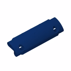 GOBRICKS GDS-1010 Panel Curved 11 x 3 with 2 Pin Holes through Panel Surface - YWOBB