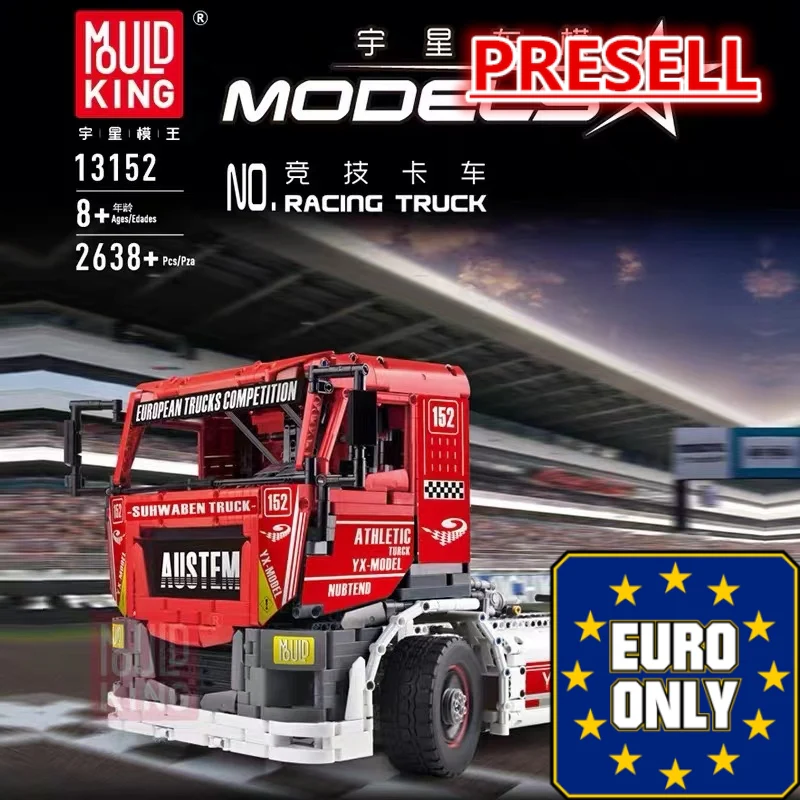 Mould King 13152 Race Truck MkII OVP EU Warehouse Version - YWOBB