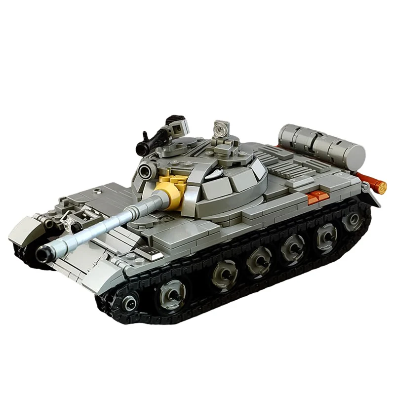 GOBRICKS MOC 129291 T-55A Medium Tank - YWOBB