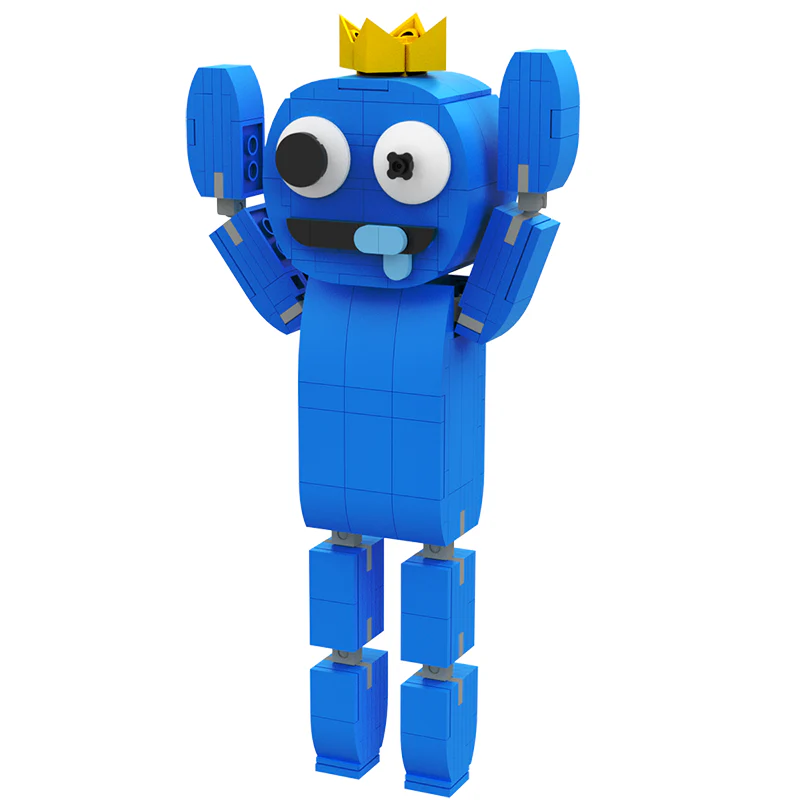 GOBRICKS MOC A0018 Rainbow Friends-Blue - YWOBB