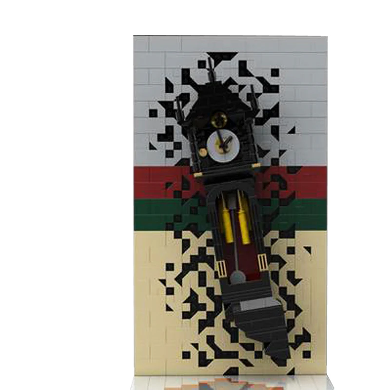 GOBRICKS MOC 117928 Vecna Grandfather Clock - YWOBB
