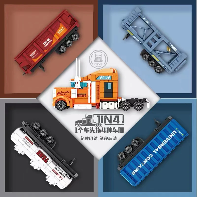 KAZI 98272 Multi Purpose Container Truck - YWOBB