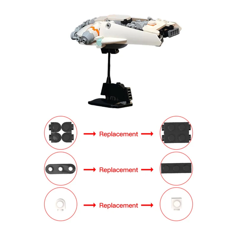 GOBRICKS MOC 181280 Corellian YT 1660 - YWOBB