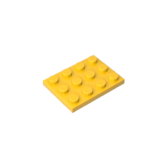 GOBRICKS GDS-90196 Plate 3 x 4 - YWOBB