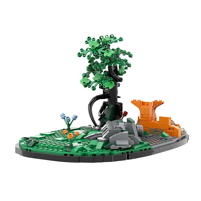 GOBRICKS MOC 136463 Thunderfang - Base - YWOBB